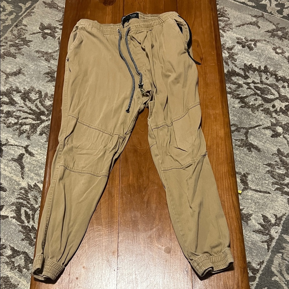 Brooklyn Cloth Men's Tan Cargo Pants